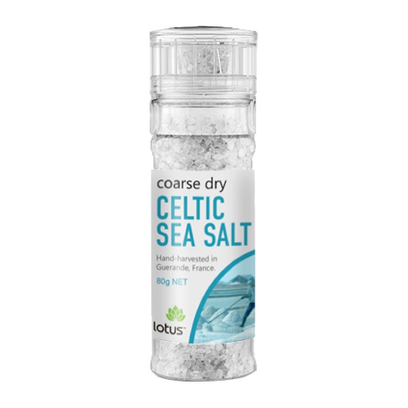 Lotus Celtic Sea Salt Coarse Dry Grinder 80g